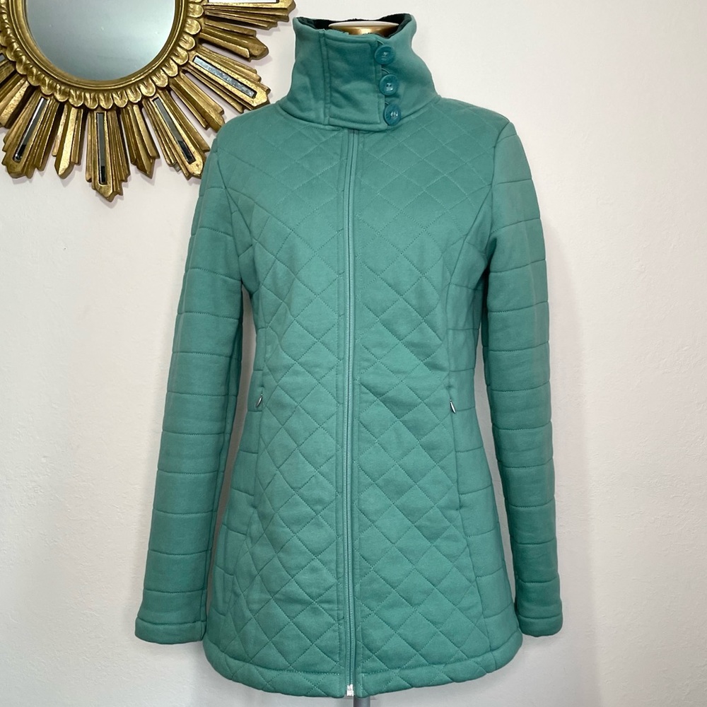 The North Face Caroluna Button Zip Quilted Jacket - Picture 6 of 16